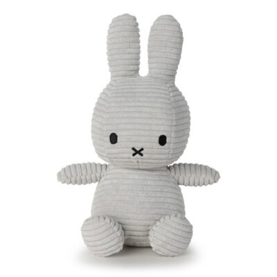 Miffy Corduroy ECO Soft Grey 23cm