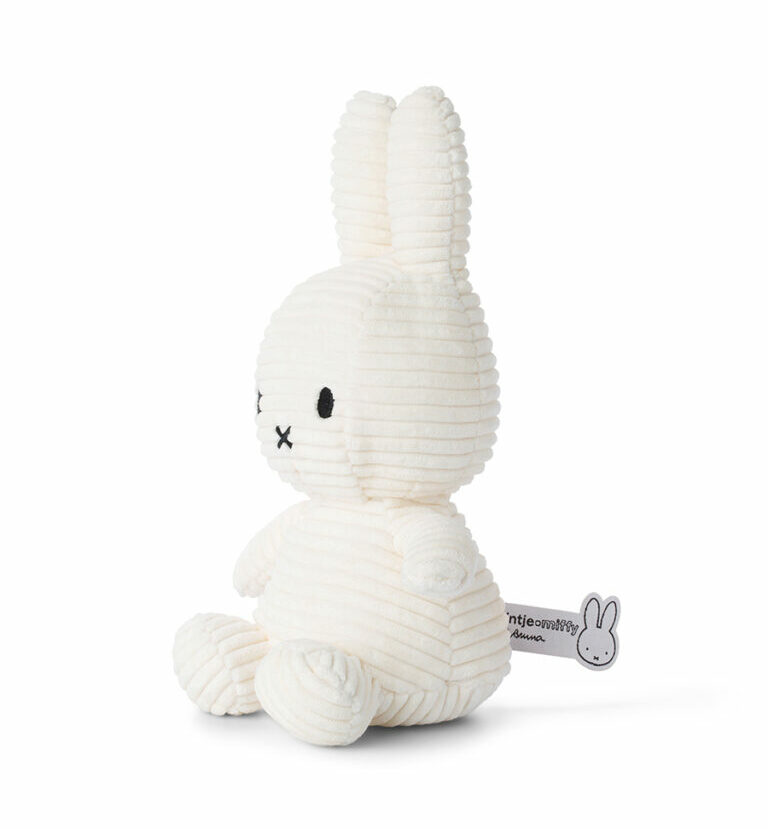 Miffy Corduroy White 23cm - Image 2