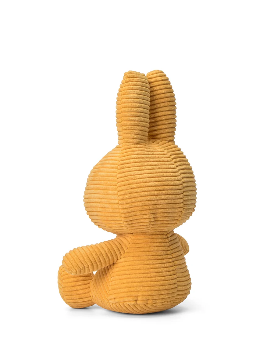 Miffy Corduroy ECO Yellow Large 33cm - Image 3