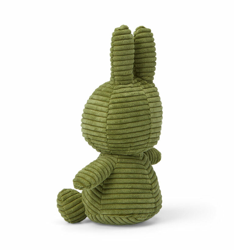 Miffy Corduroy Olive Green 23cm - Image 3