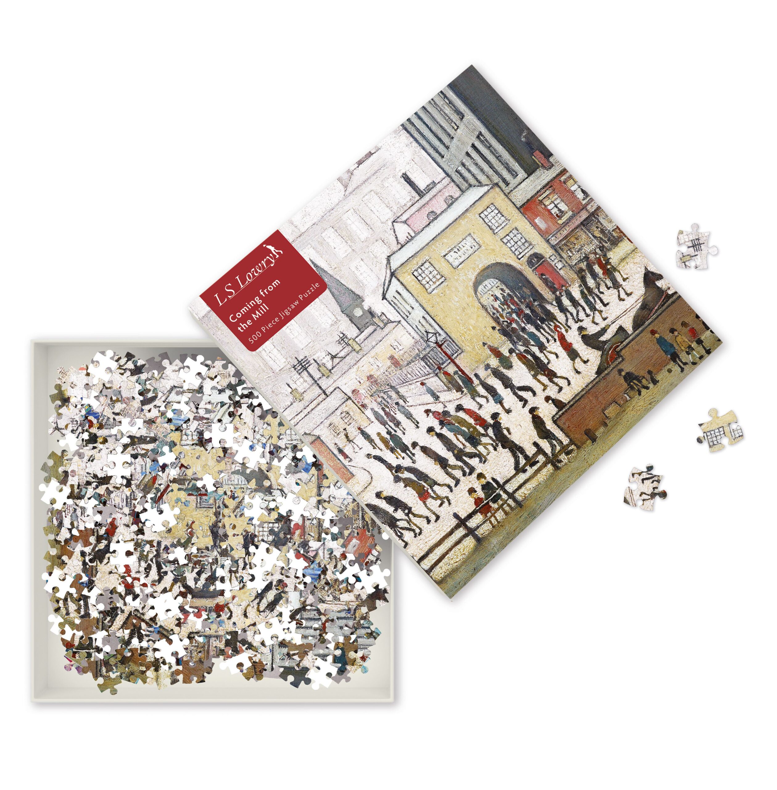 LS Lowry Coming from the Mill 500 Piece Jigsaw - Image 2