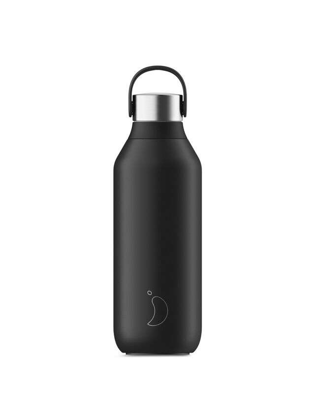 Chilly's Series 2 500ml Bottle - Abyss Black