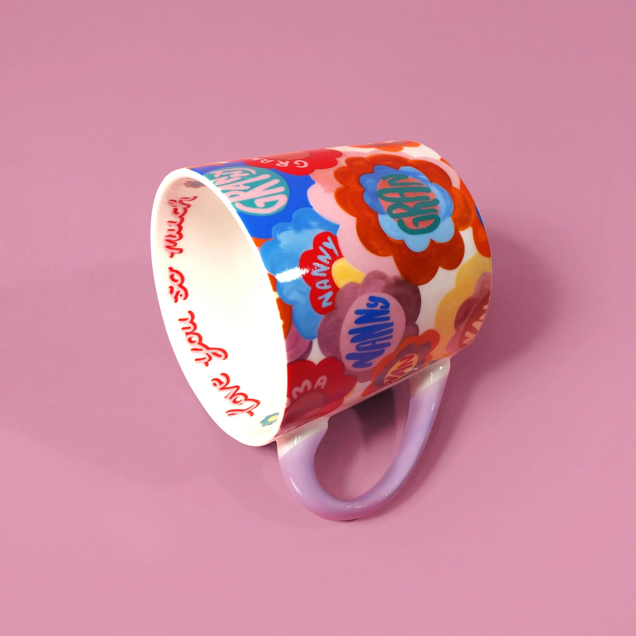 Granny Floral Mug - Image 3