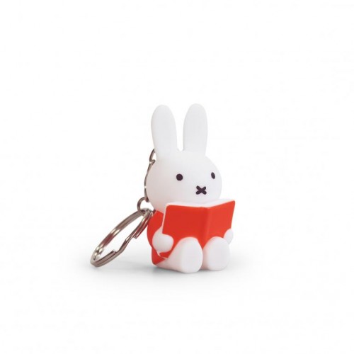 Miffy Book Keyring - Red