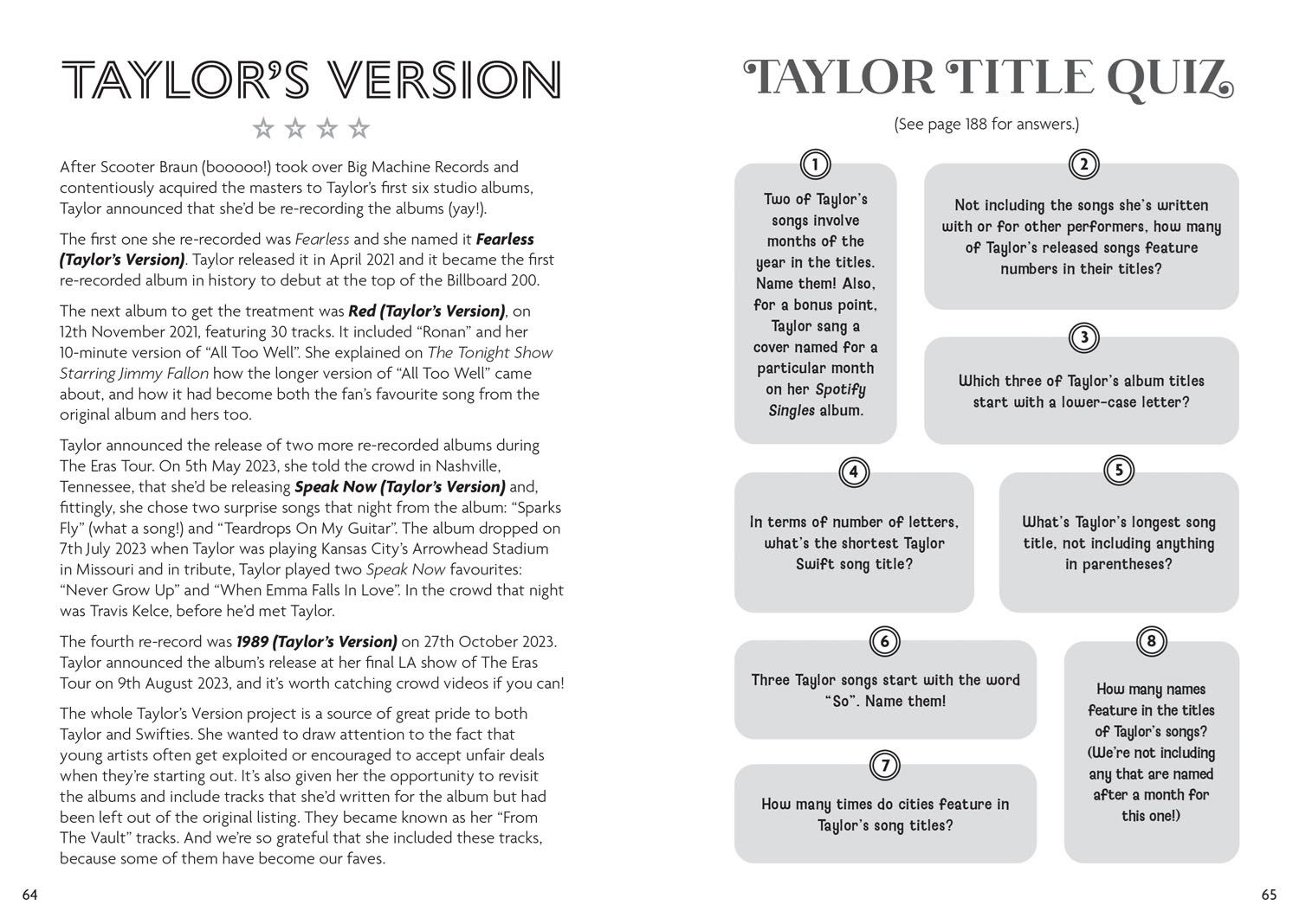 Taylor Swift Activity Book - Image 5