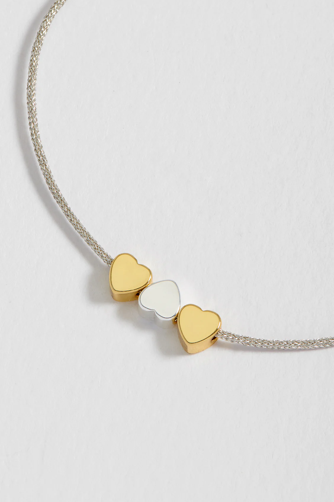 Triple Heart Macrame Bracelet - Image 4