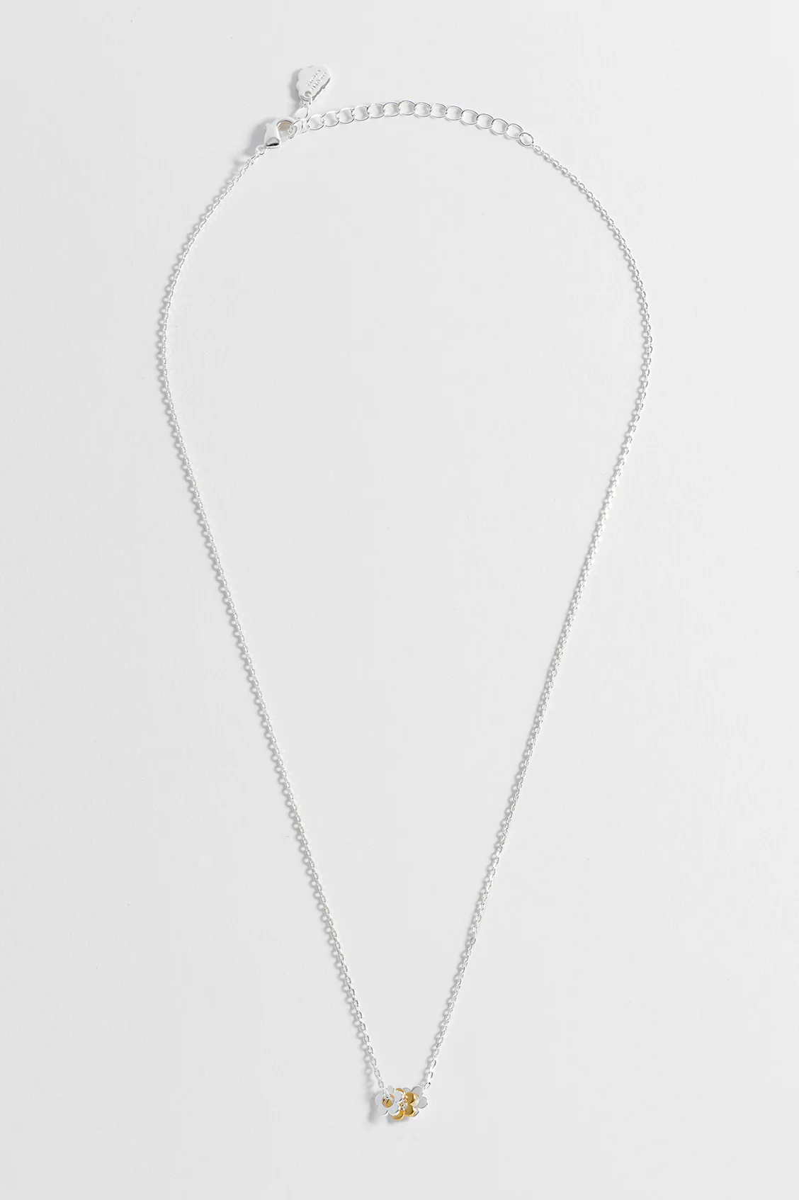 Trio Flower Bead Necklace - Image 3