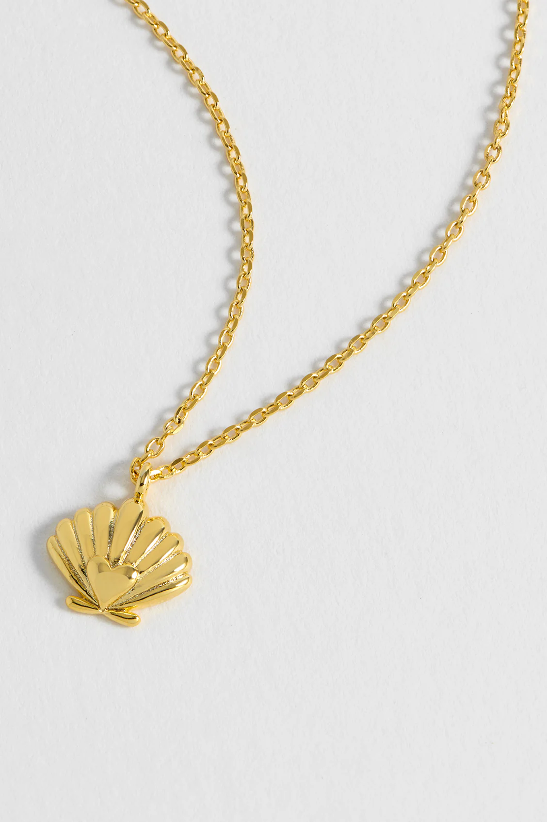 Scallop & Heart Necklace - Image 5