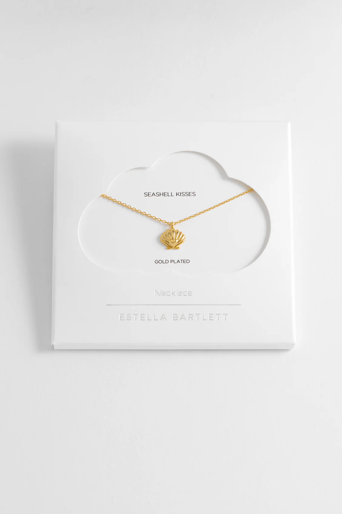 Scallop & Heart Necklace