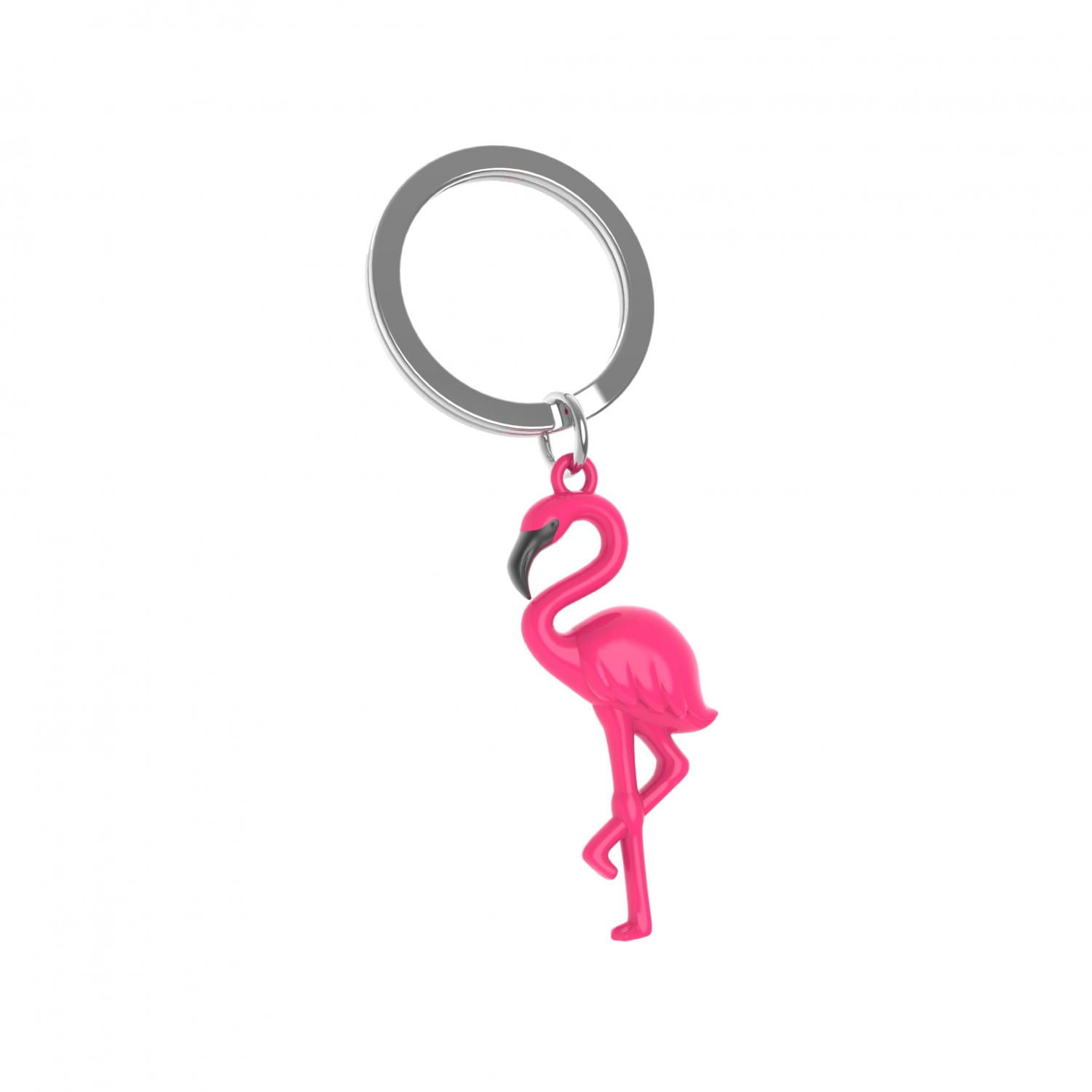 Flamingo Keyring