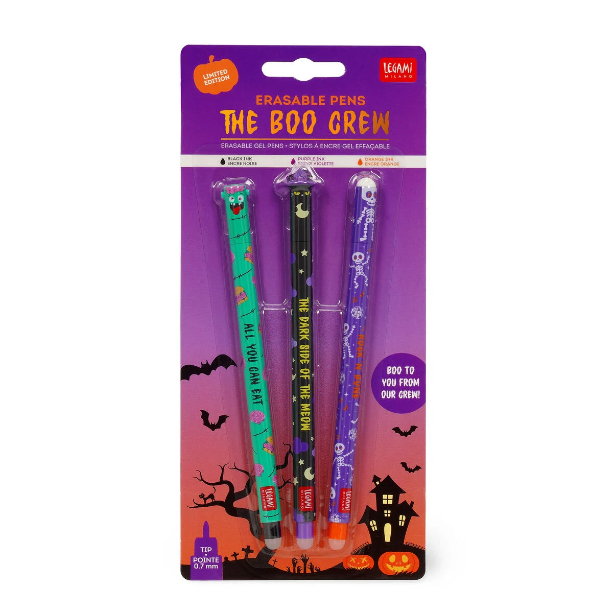 Boo Crew Set Of 3 Erasable Pens - Image 12
