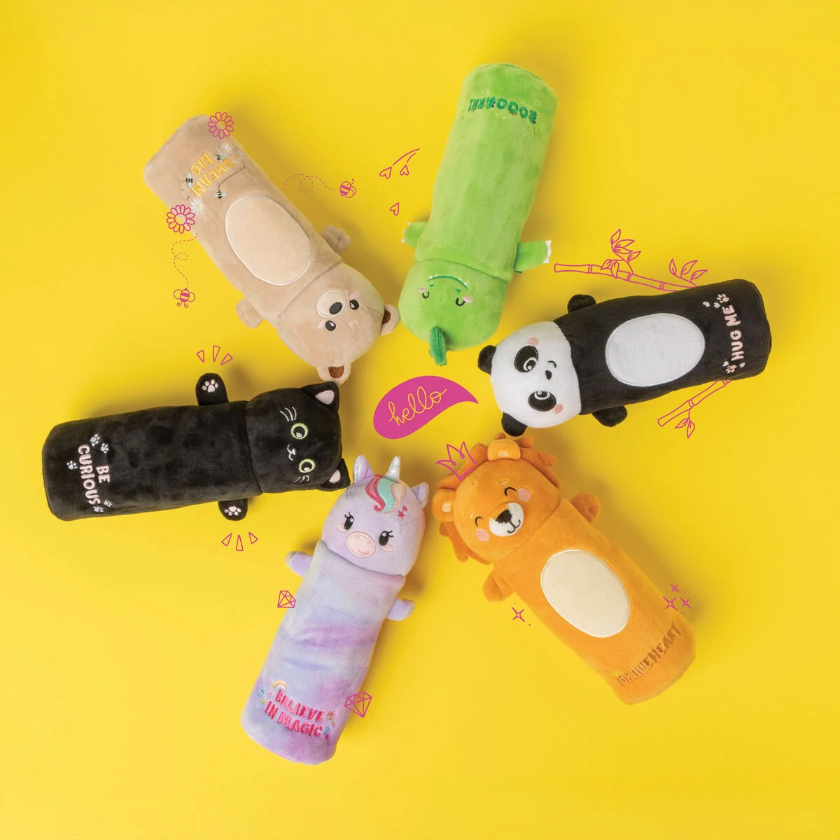 Plush Pencil Case - Teddy Bear - Image 7