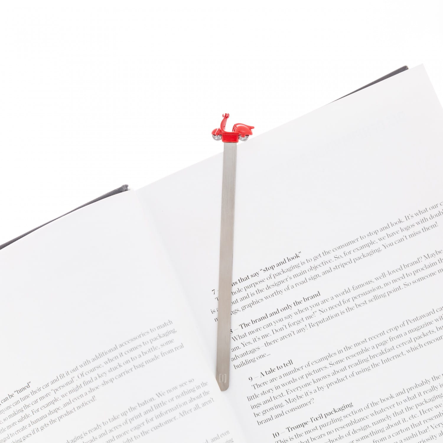 Red Scooter Bookmark - Image 2