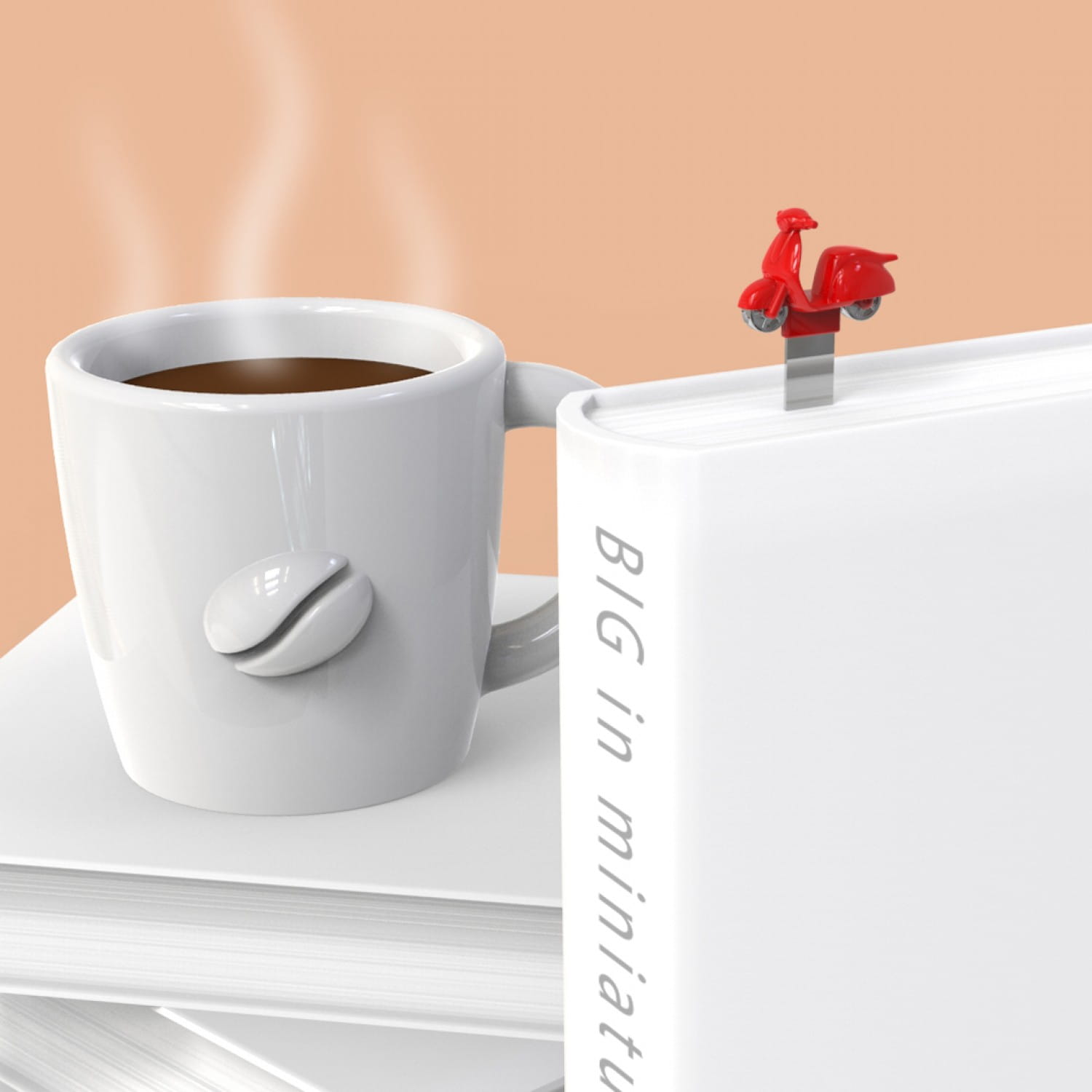 Red Scooter Bookmark - Image 4