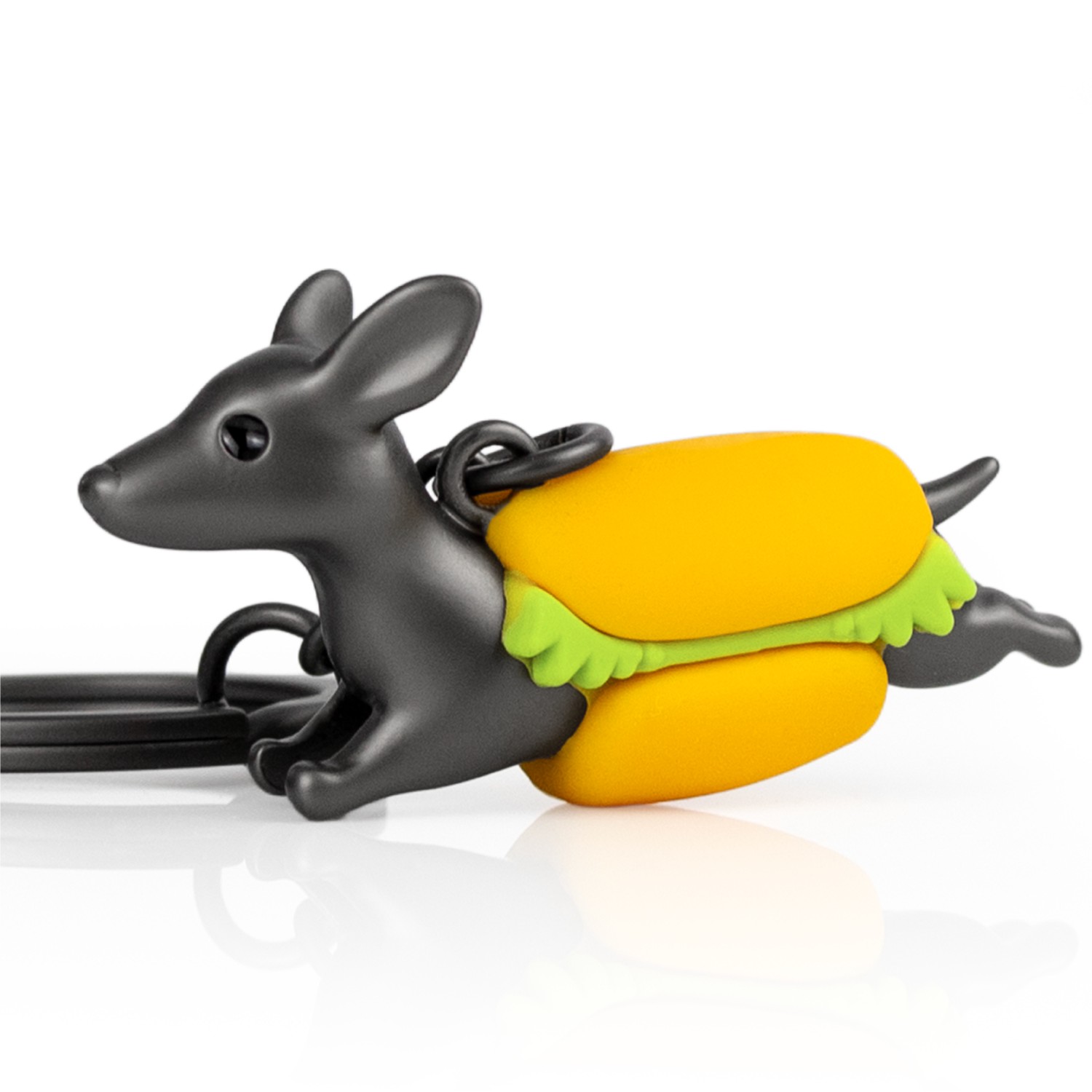 Hotdog Dachshund Keyring - Image 3