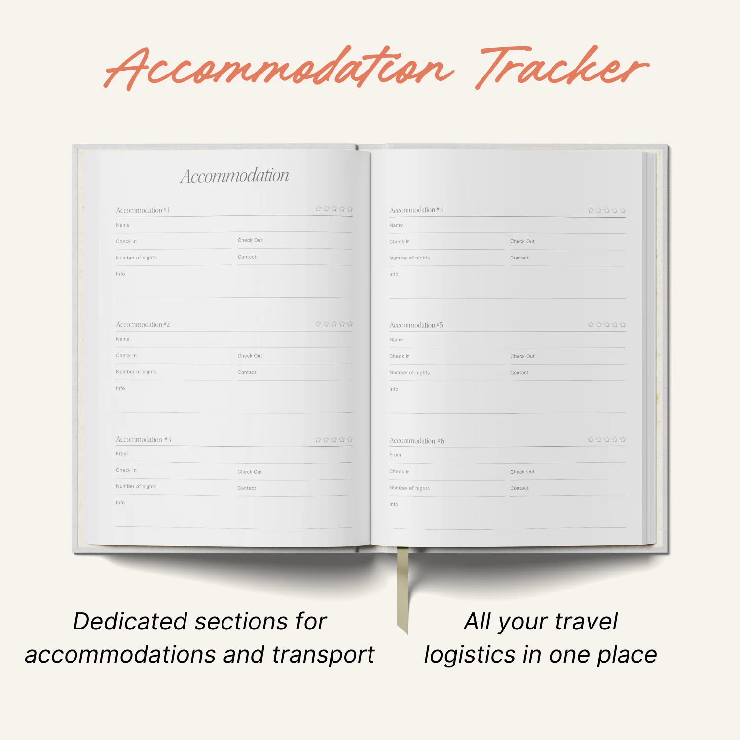 Travel Planner - Green Coral - Image 4