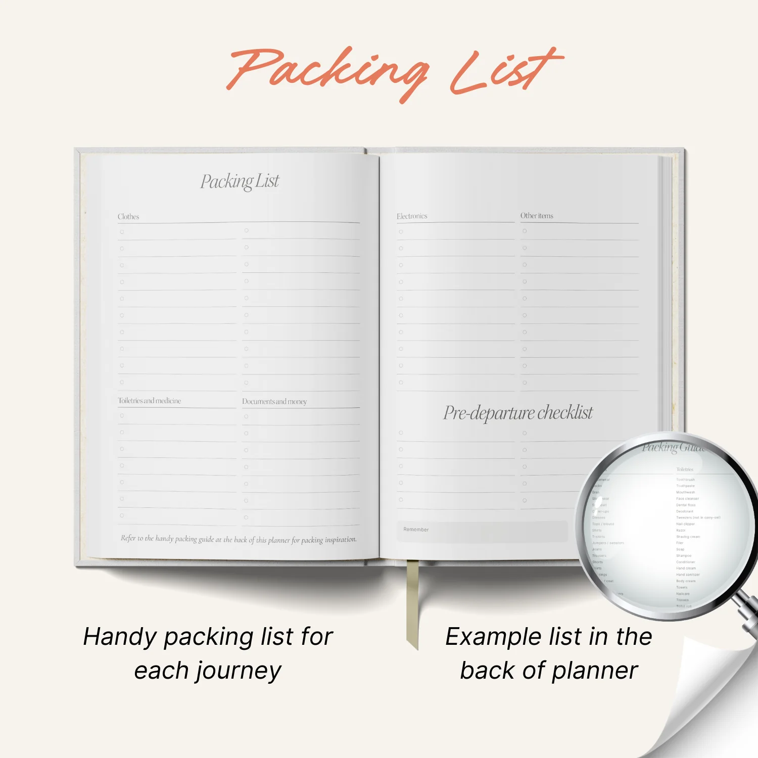 Travel Planner - Green Coral - Image 6