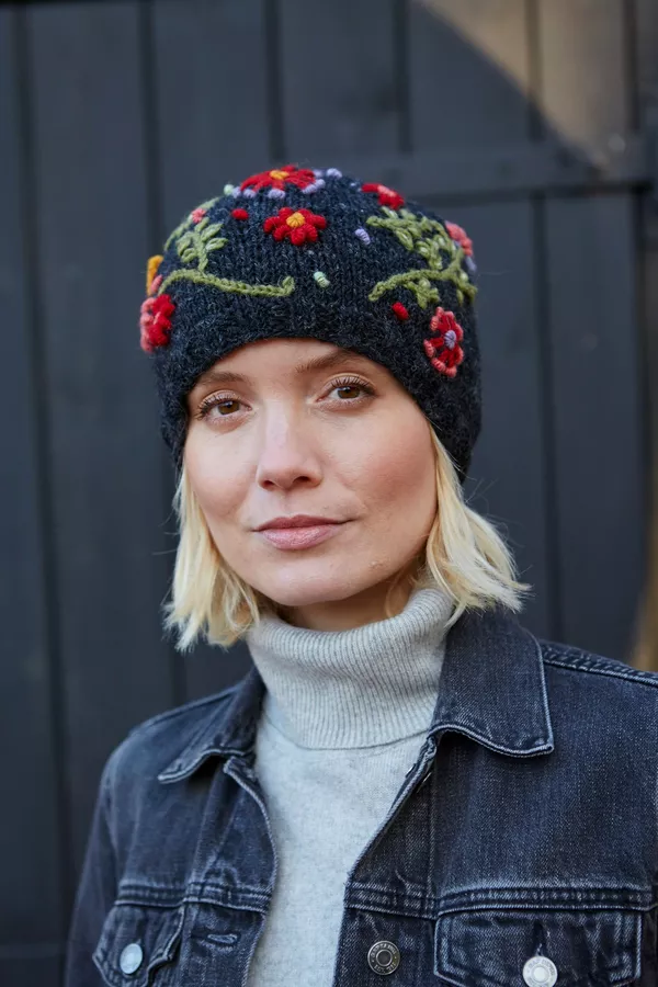 Lugano Beanie Charcoal - Image 2