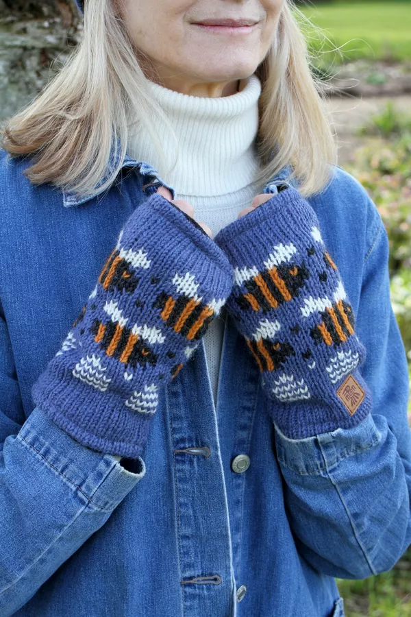 Beehive Handwarmer Denim - Image 4