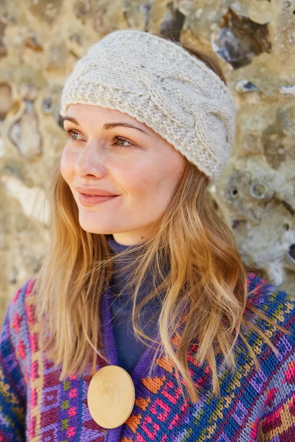 Chamonix Headband Oatmeal - Image 4