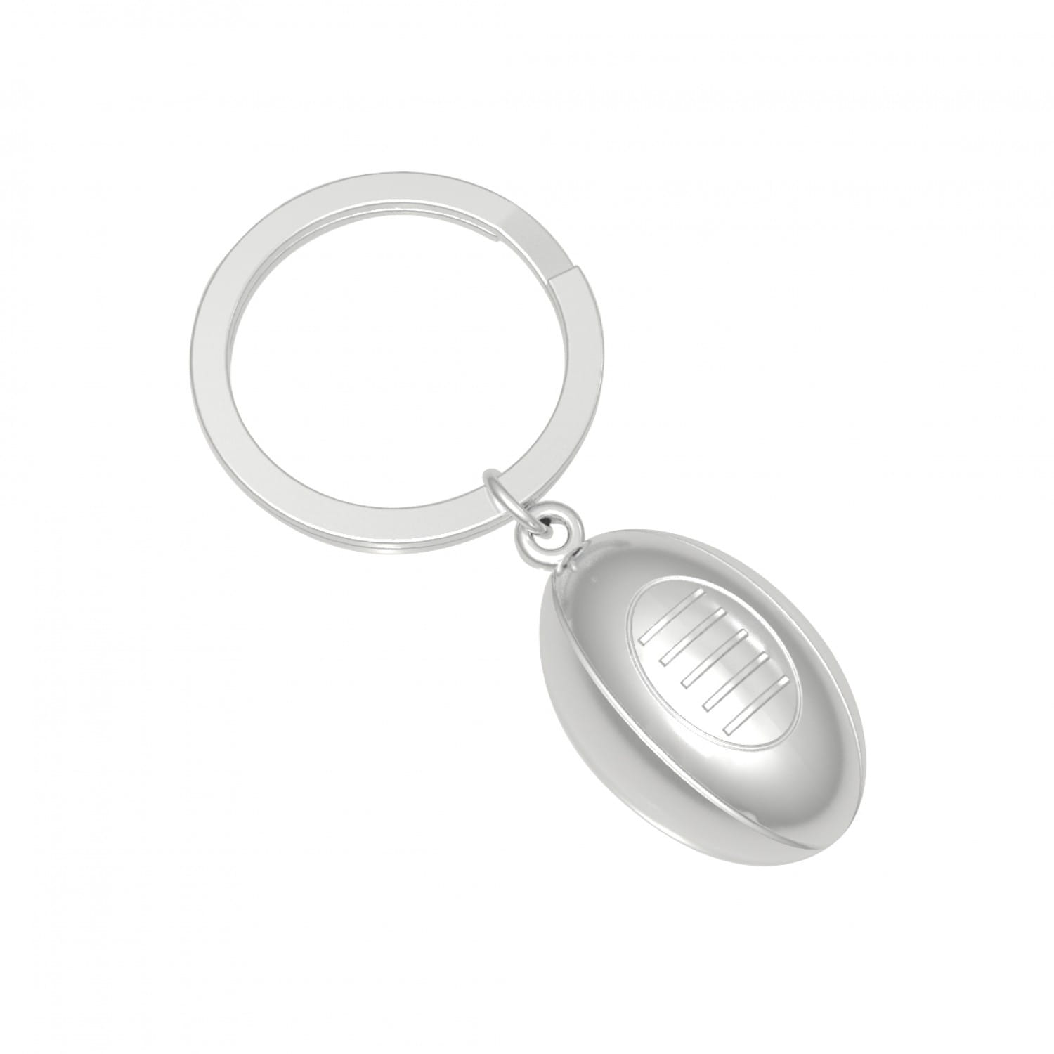 Rugby Ball Keyring