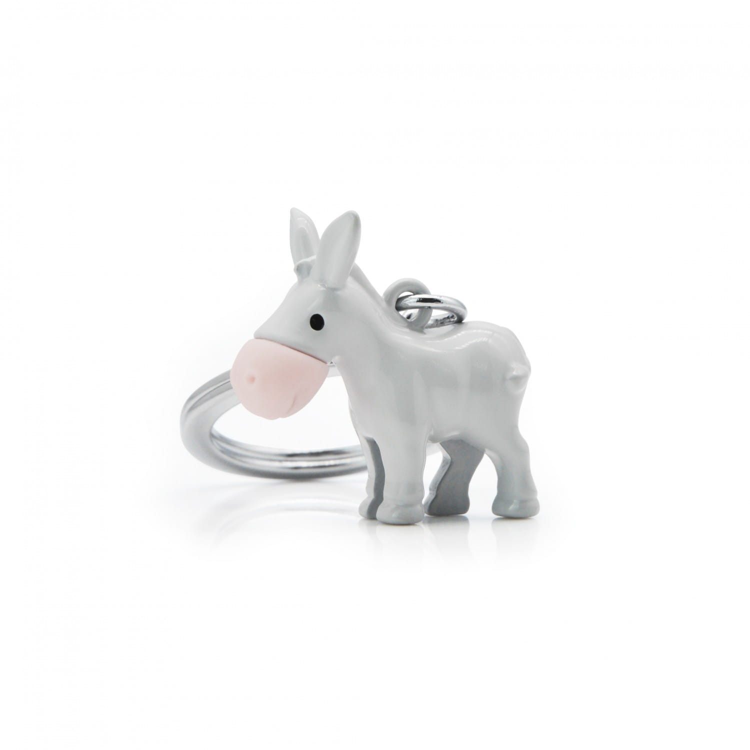 Grey Donkey Keyring - Image 2