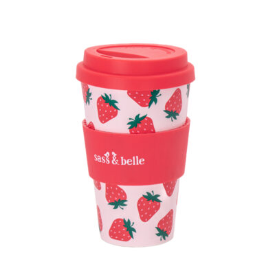 Strawberry Coffee Travel Cup