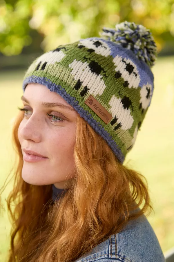 Flock Of Sheep Bobble Beanie - Image 5