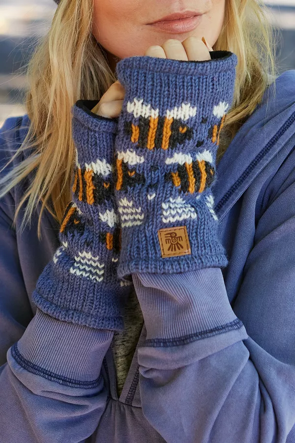 Beehive Handwarmer Denim - Image 5