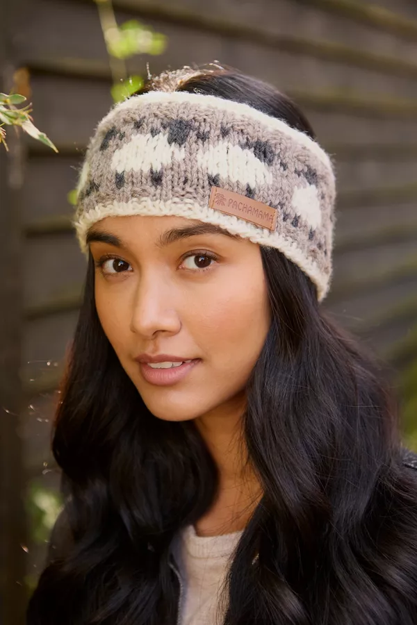 Merino Sheep Headband Mushroom - Image 4