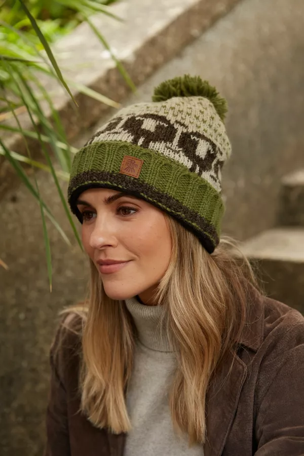 Herdwick Sheep Bobble Beanie