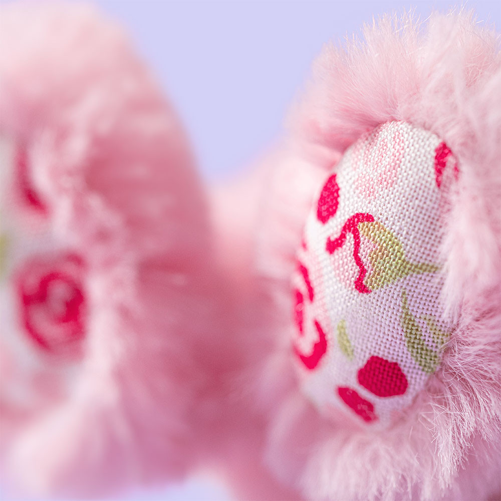 Blushkin Blossom Bunny Bag Charm - Image 2